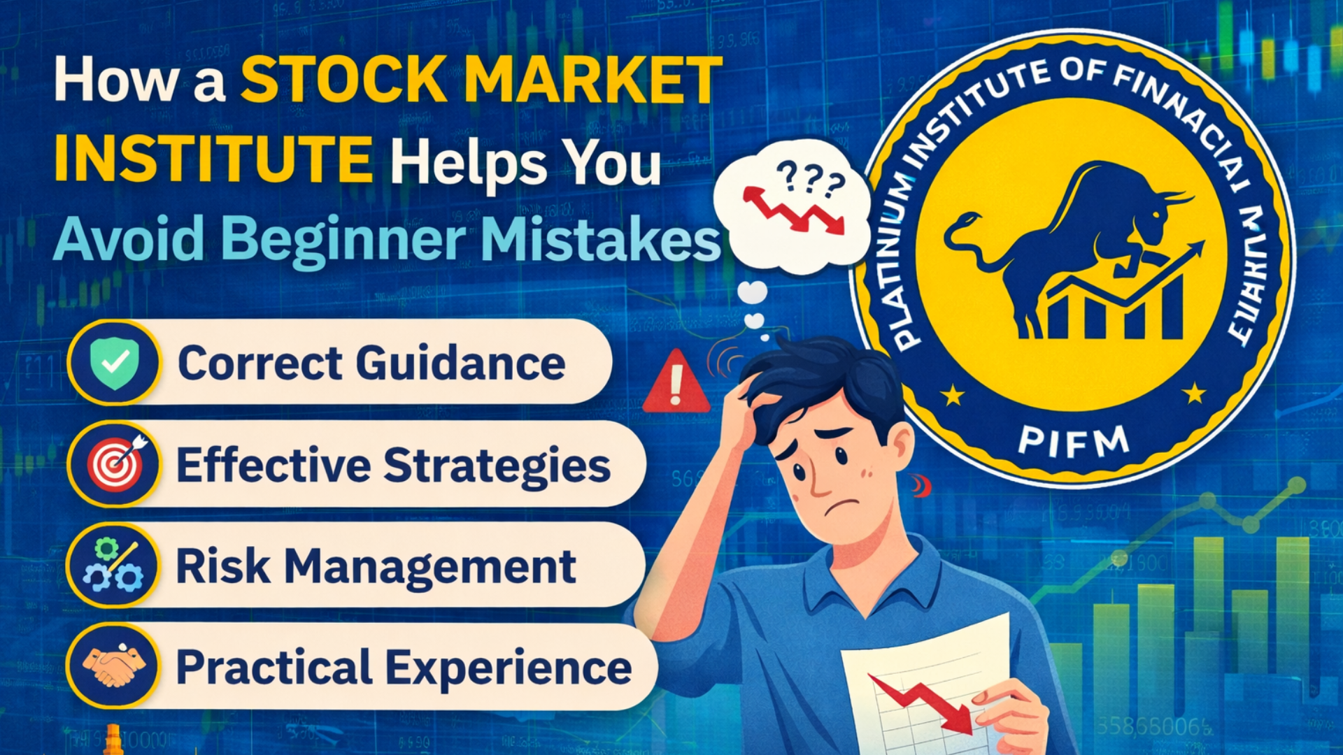 How a Stock Market Institute Helps You Avoid Beginner Mistakes