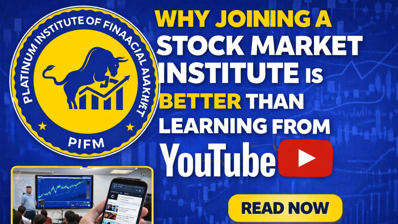 Why Joining a Stock Market Institute Is Better Than Learning from YouTube